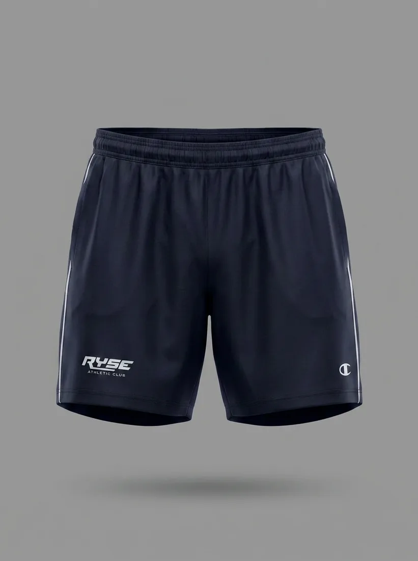 Ryse x Champion Shorts — Navy